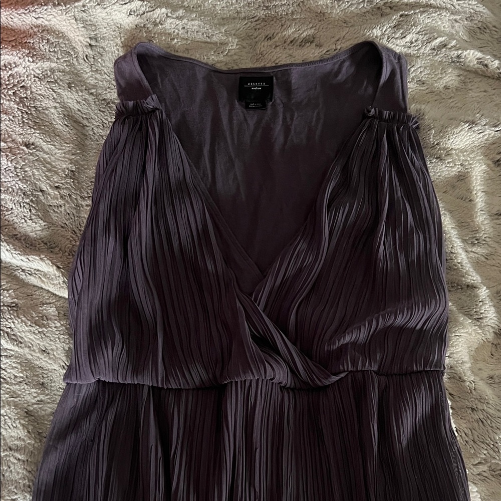 H&M Deep Purple Maxi Dress